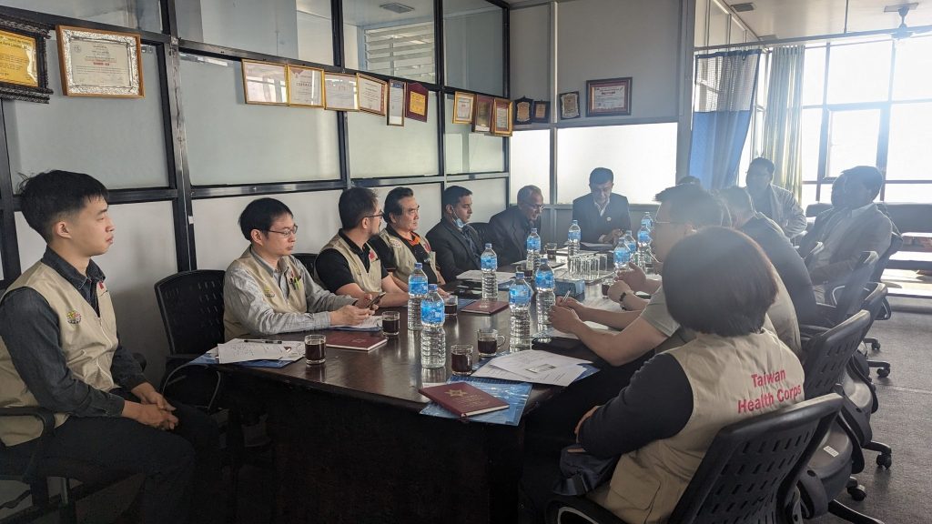 尼泊爾與長庚合作＠台灣健康服務協會